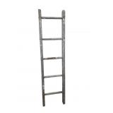 Primitive Wooden 5 Rung Ladder