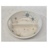 Franciscan Atomic Starburst 8" Divided Bowl