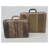 2 Vintage Suitcases