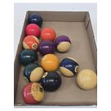 Vintage Billiard Balls