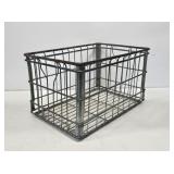 Shamrock Foods Metal Milk Crate