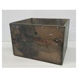 Red Diamond Explosives Wooden Crate