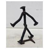 Railroad Spike Art