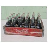 Wooden Coca-Cola Crate with Unopened Bottles