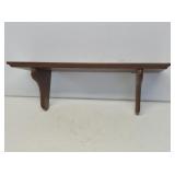 Wooden 24" Clock Shelf
