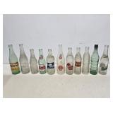 Early Glass Soda Bottles