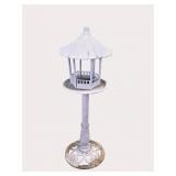 Cast Metal Pagoda Bird Feeder