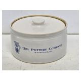 Rare 1990 Uhl Pottery Bean Pot with Lid