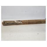 NIB Colorado Rockies Inaugural Carved Bat