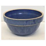 Blue Stoneware 10" Mixing Bowl