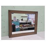 Large Mid-Century Wall Mirror