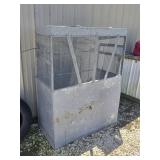 Galvanized Metal Animal Cage