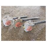 3 Stihl Leaf Blowers