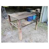 Steel Welding Table with Bench Vise