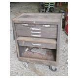 Rolling Metal Tool Box