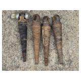 (4) 3/4" Innerduct Carrot Pulling Eyes