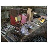 Assorted Tools, Hardware & Misc. with Table