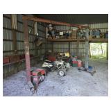 Large Rolling Overhead Crane with 3 Ton Hoist
