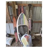 Water Skis, Knee Board and Flippers