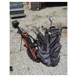 Assorted Golf Clubs