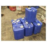 (7) 5 Gallon Liquid Containers