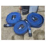 3 Lay Flat 2" Water Hoses