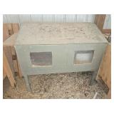 Wooden Lift Top Cricket Box from Bait Store