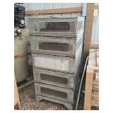 5 Stack Heated Metal Chicken Brooder