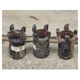 3 New Vermeer 7x11 Drill Hex Collars