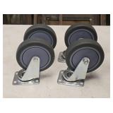 4 Brand New 5" Swivel Casters