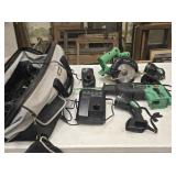 Hitachi Cordless Tools, Charger & Bag