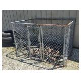 Galvanized Metal Dog Kennel