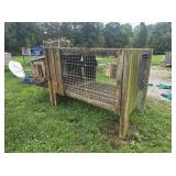 Large Wooden Above Ground Dog Kennel
