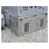 Diamond Plate Pickup Truck 2 Dog Box
