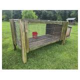 Large Wooden Above Ground Dog Kennel
