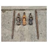 Case Maxi Sneaker Stem Bore U-Joints & Heads