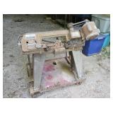 Metal Cutting Bandsaw Mounted on Cart