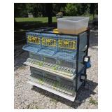 Cimuka 3 Layer Quail Cage