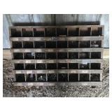 Wooden Hardware Organizer with Hardware