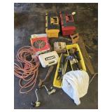 Assorted Hand Tools, Saw Blades & Hardware