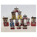 (13) 3 in1 Oil Handy Oiler Cans