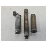 3 Early Schrader Brass Tire Gauges