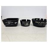 Dubois Co. Indiana Souvenir Gas Station Ashtrays