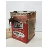 Unico 5 Gallon Motor Oil Can with Box