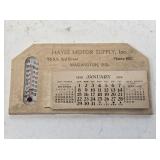 1950 Hayes Motor Supply Washington, IN Calendar