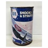 Napa Shock & Struts Metal Trash Can
