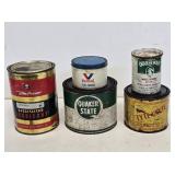 5 Advertising Grease Cans