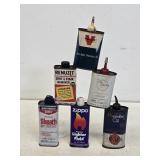 6 Handy Oiler Cans