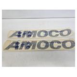2 NOS Amoco Decals