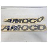 2 NOS Amoco Decals
